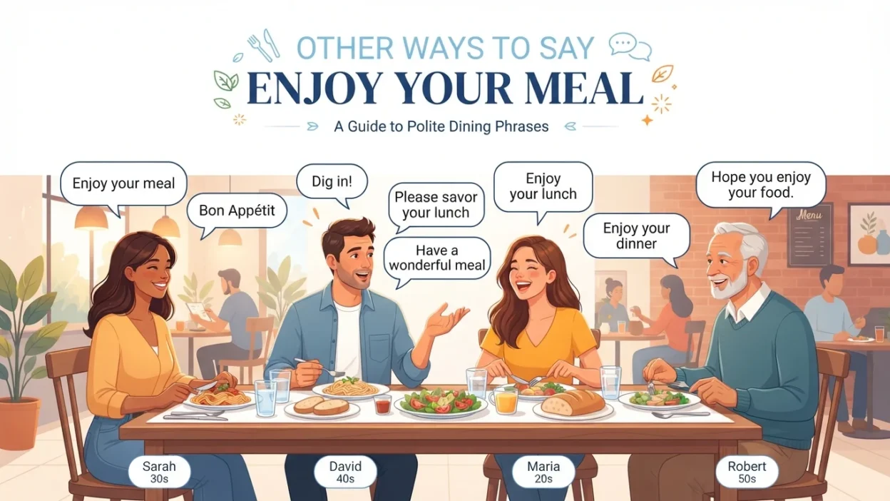 Other Ways to Say Enjoy Your Meal