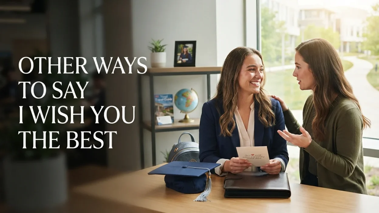 Other Ways to Say I Wish You the Best