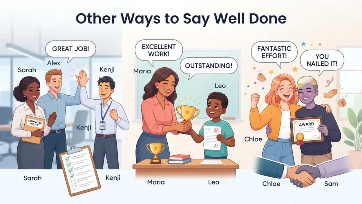 Other Ways to Say Well Done