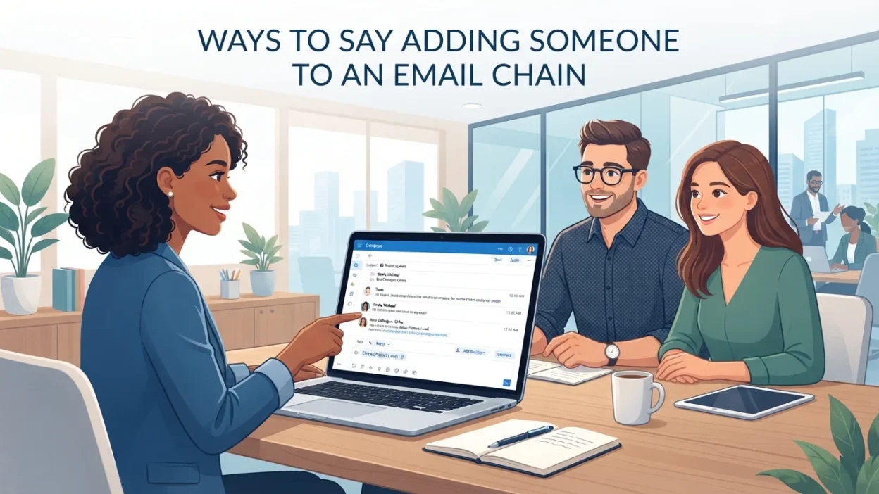 Other Ways to Say Adding Someone to an Email Chain