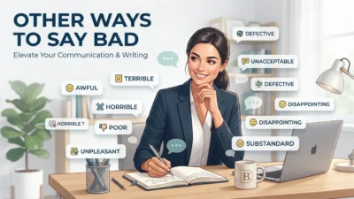 Other Ways to Say Bad