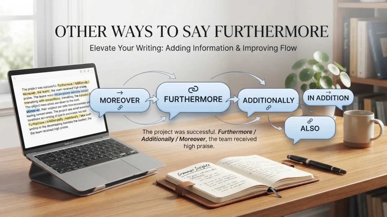 Other Ways to Say Furthermore