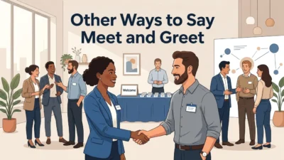 Other Ways to Say Meet and Greet