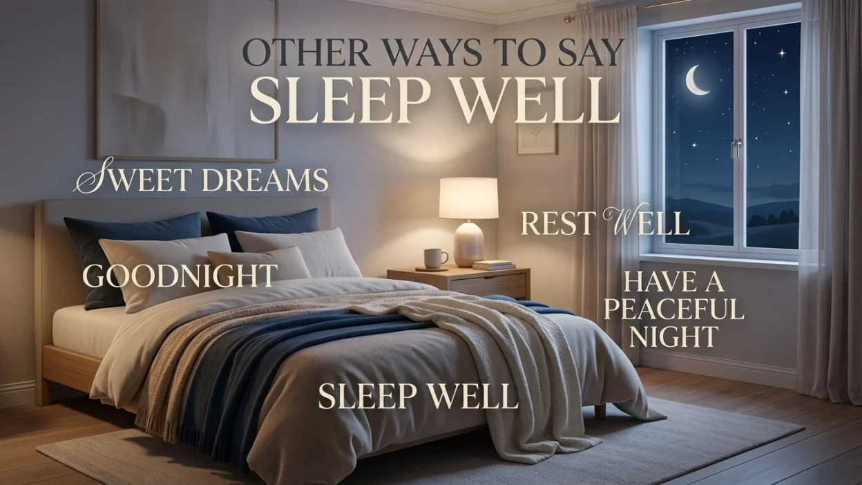 Other Ways to Say Sleep Well