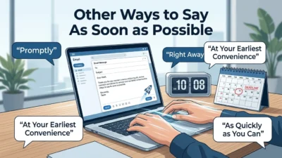 Other Ways to Say As Soon as Possible