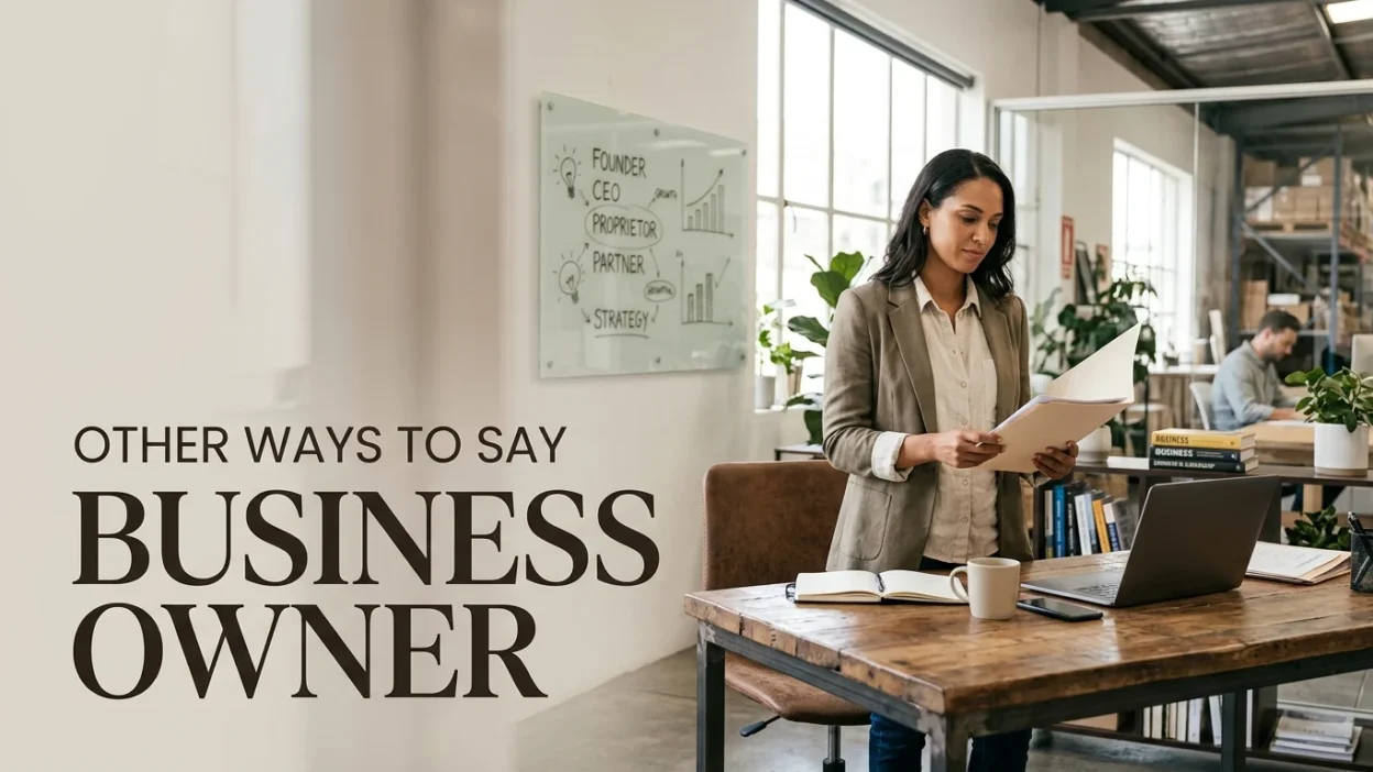 Other Ways to Say Business Owner