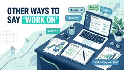 Other Ways to Say Work On
