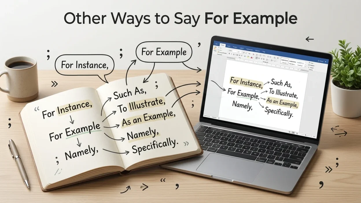 Other Ways to Say for Example